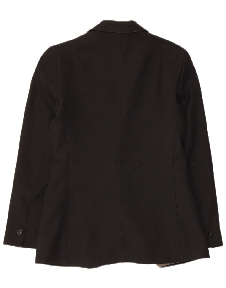 Farah Dame 2 Button Blazer Jacket UK 6 XS Sort