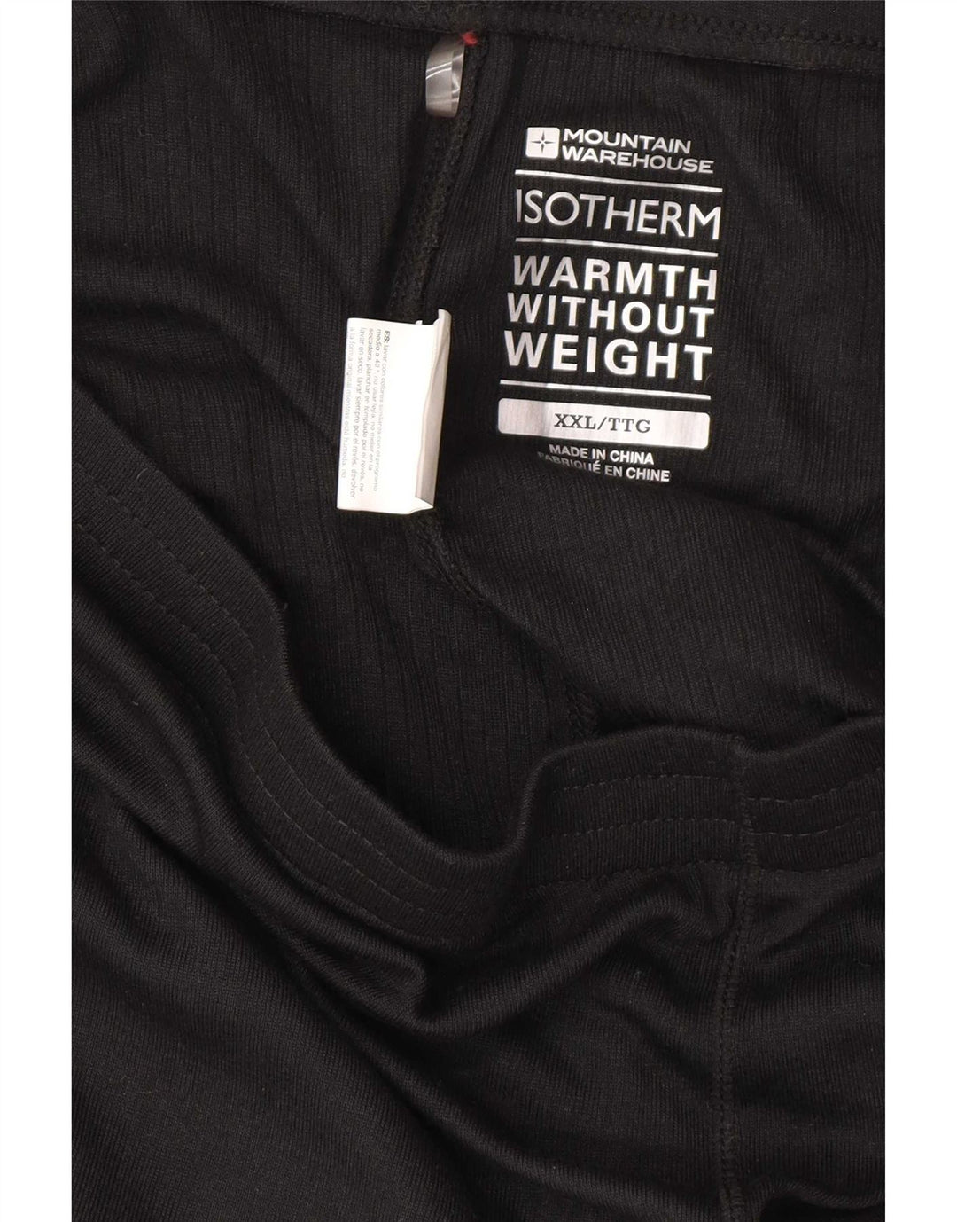 Mountain Warehouse Womens Leggings UK 20 2XL Sort Polyester
