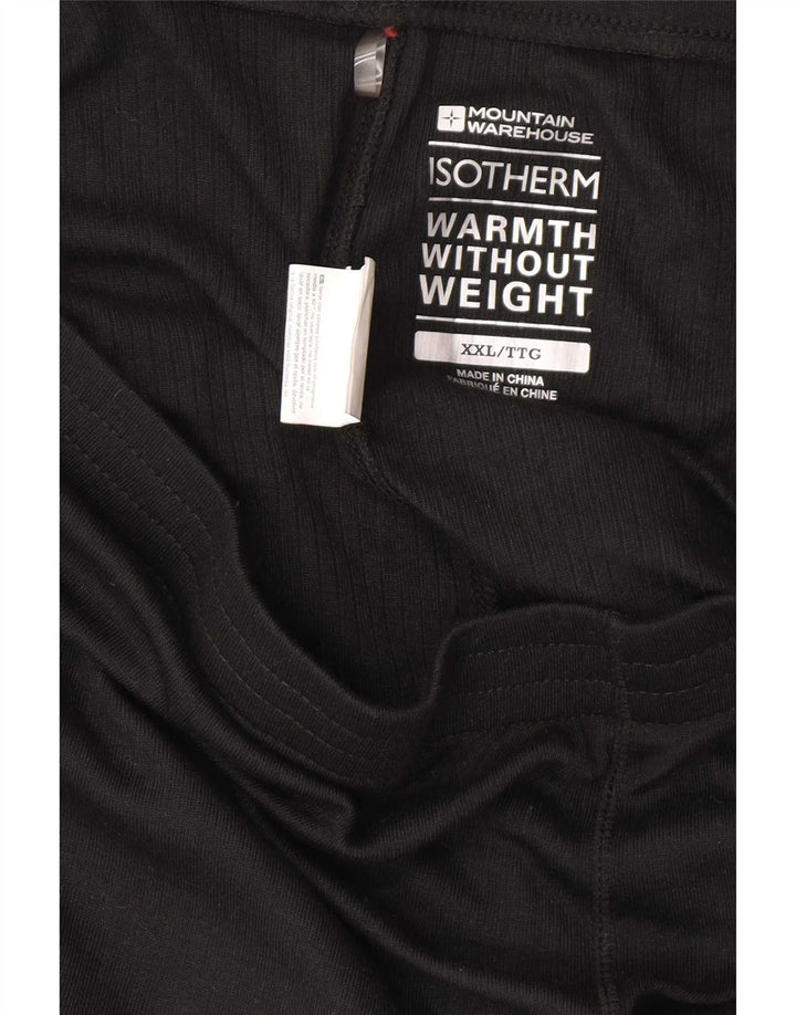 Mountain Warehouse Womens Leggings UK 20 2XL Sort Polyester