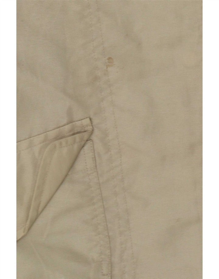 Fay Womens Bomber Jacket UK 16 Large Khaki Polyester