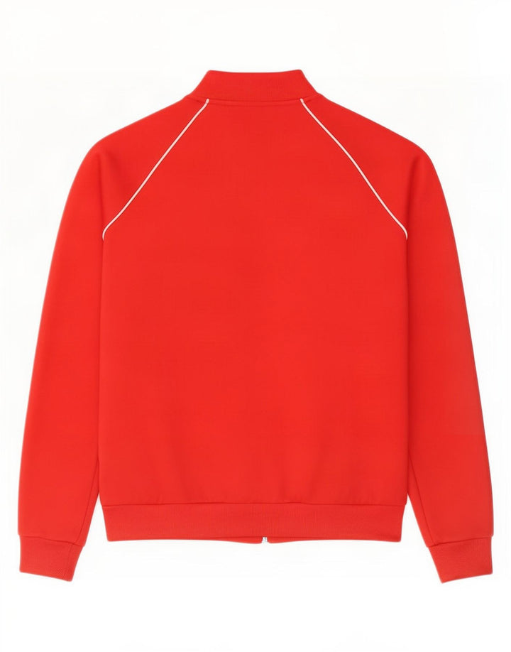 Adidas træningsdragt topjakke til kvinder UK 8 Lille rød polyester