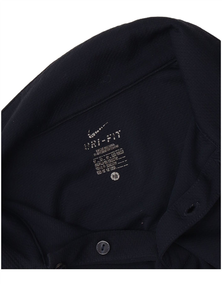 Nike Boys Dri Fit Polo Shirt 10-11 år Medium Navy Blue