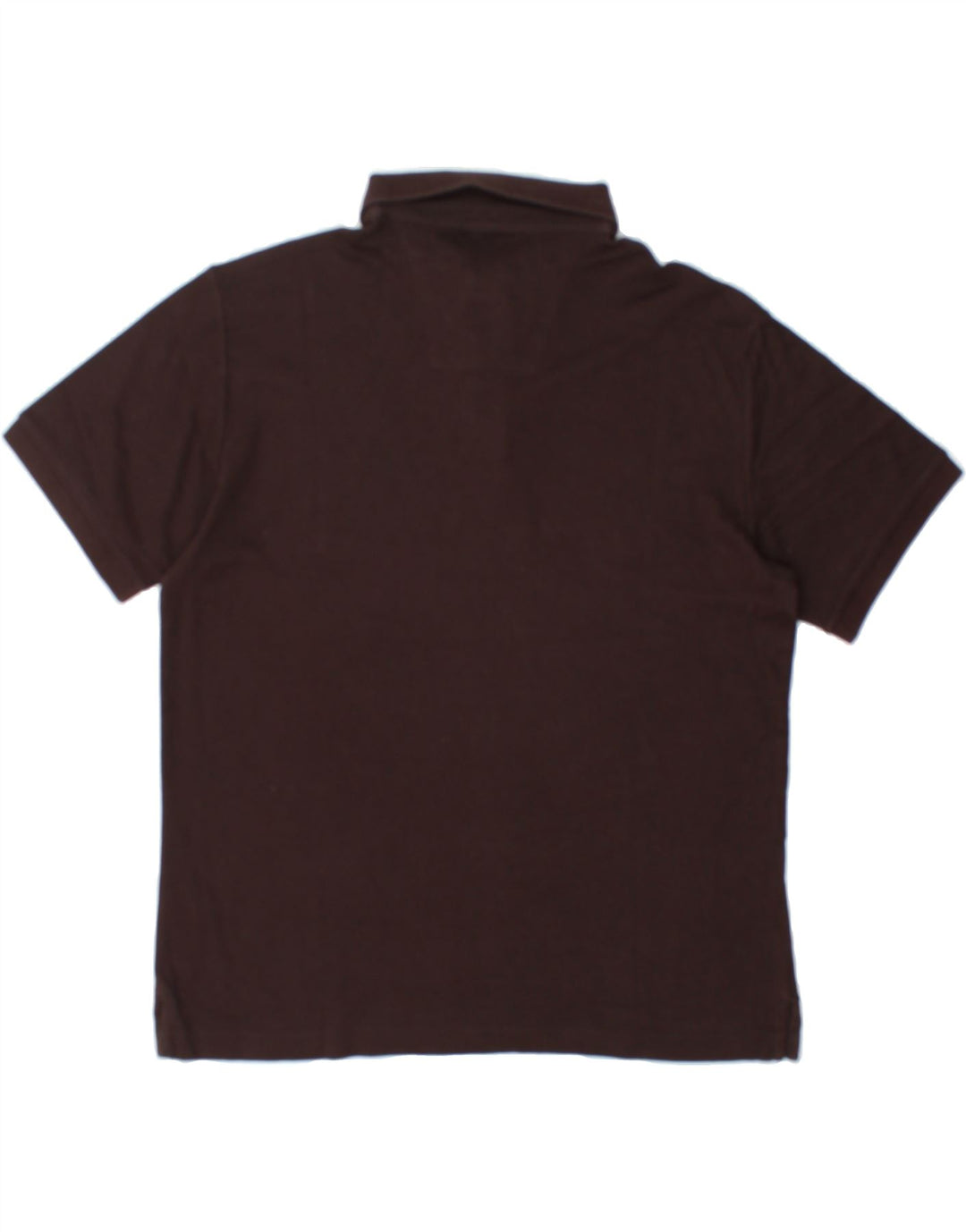 NAUTICA Mens Polo Shirt Medium Brown Cotton Vintage Nautica and Second-Hand Nautica from Messina Hembry 