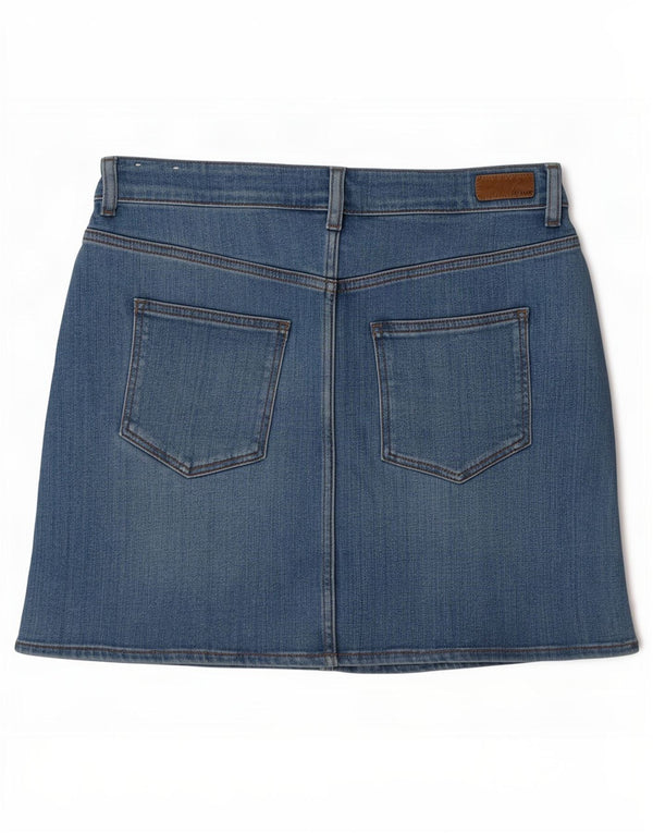 Fat Face Womens Hope Mini-denimnederdel UK 12 Medium W32 Blue Cotton