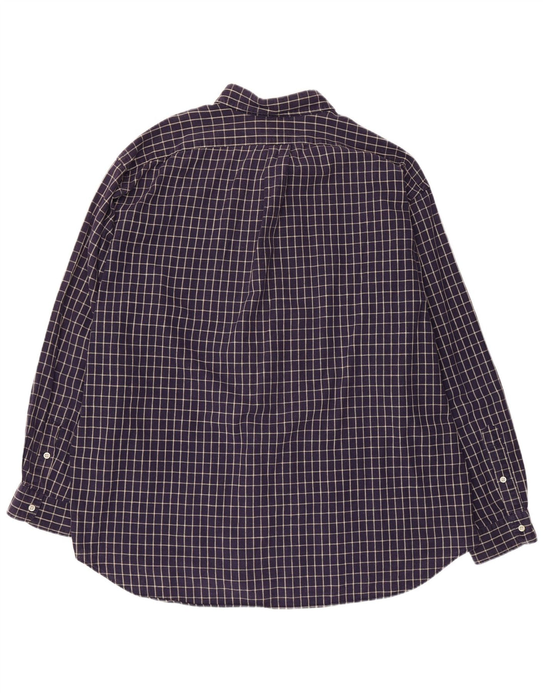 POLO RALPH LAUREN Blaire skjorte herre 2XL marineblå ternet bomuld