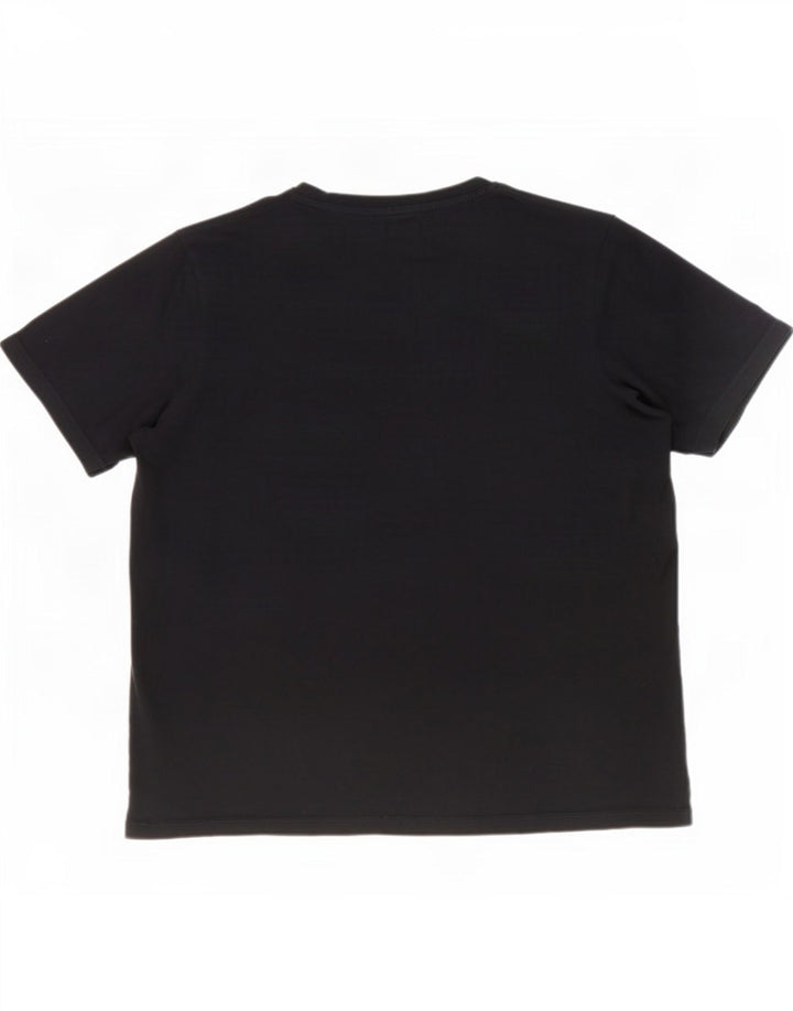 Carrera Herre Grafisk T-Shirt Top Stor Sort