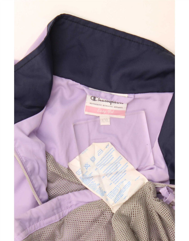 Champion Dame Easy Fit Træningsdragt Topjakke UK 20 2XL Lilla Polyester