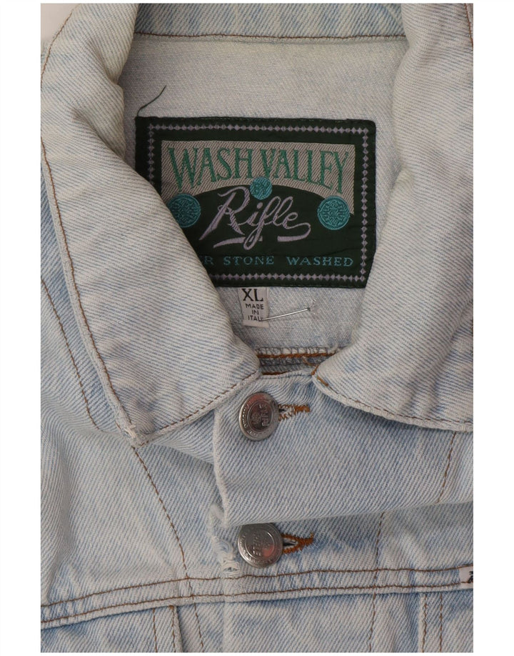 Rifle Dame Oversized Denim Jakke UK 18 XL Blå