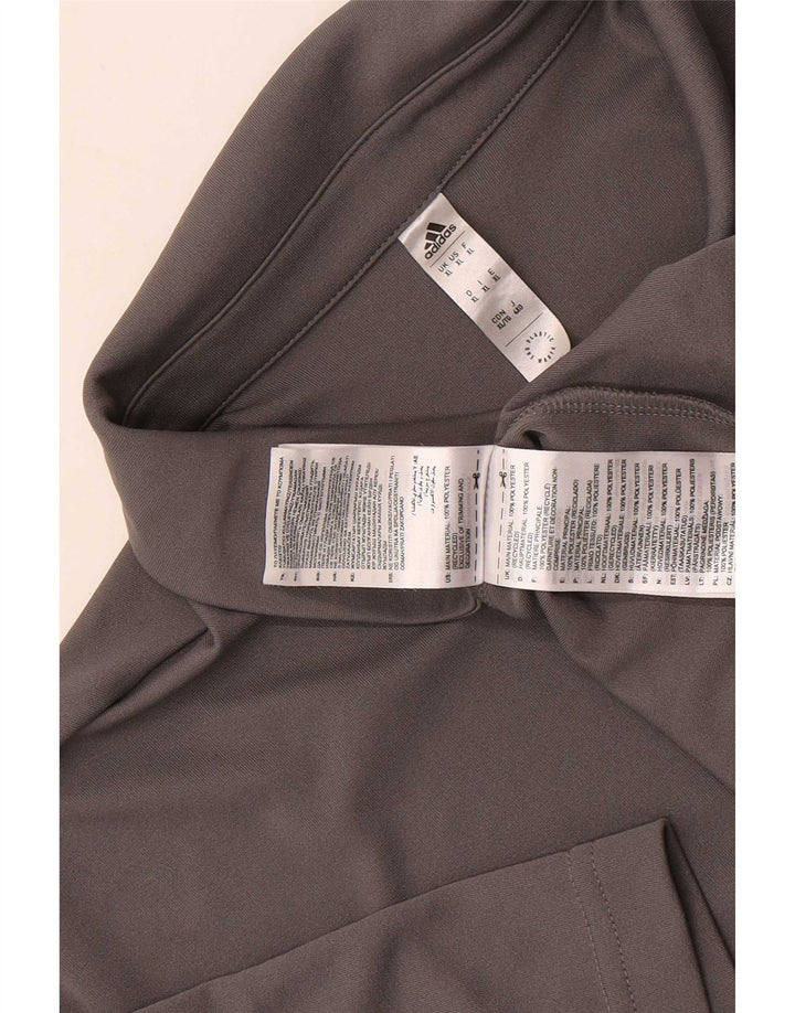 Adidas Herre Aeroready Polo Shirt XL Grå Polyester