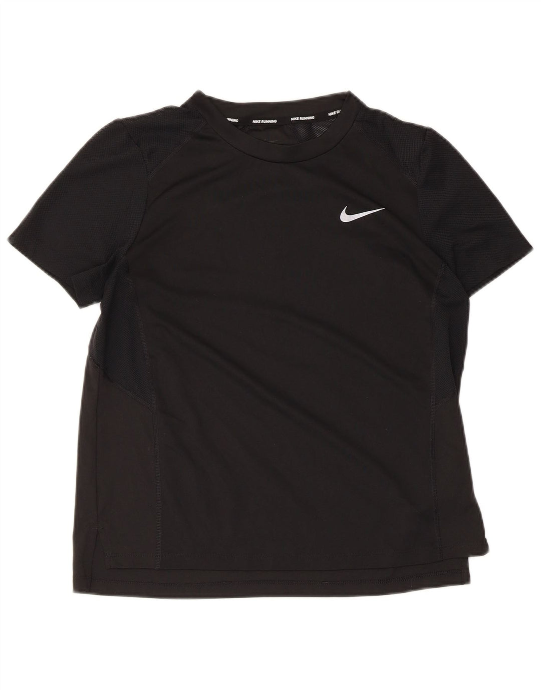Nike T-Shirt Top UK 12 Medium Sort Polyester