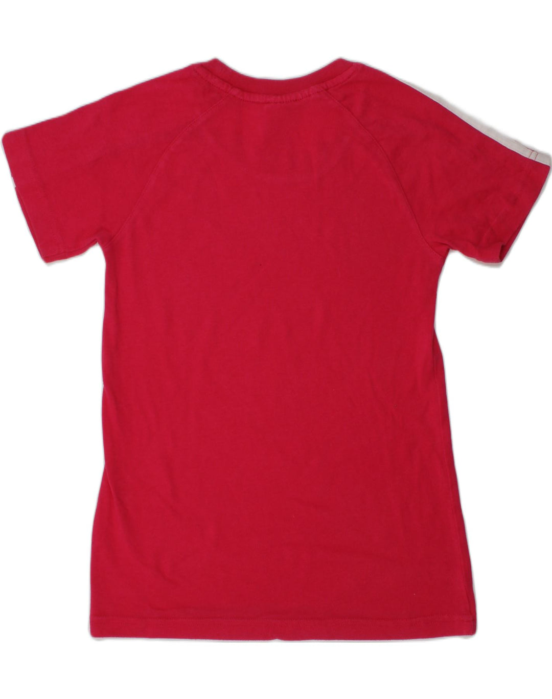 ADIDAS Girls T-Shirt Top 9-10 Years Red | Vintage Adidas | Thrift | Second-Hand Adidas | Used Clothing | Messina Hembry 