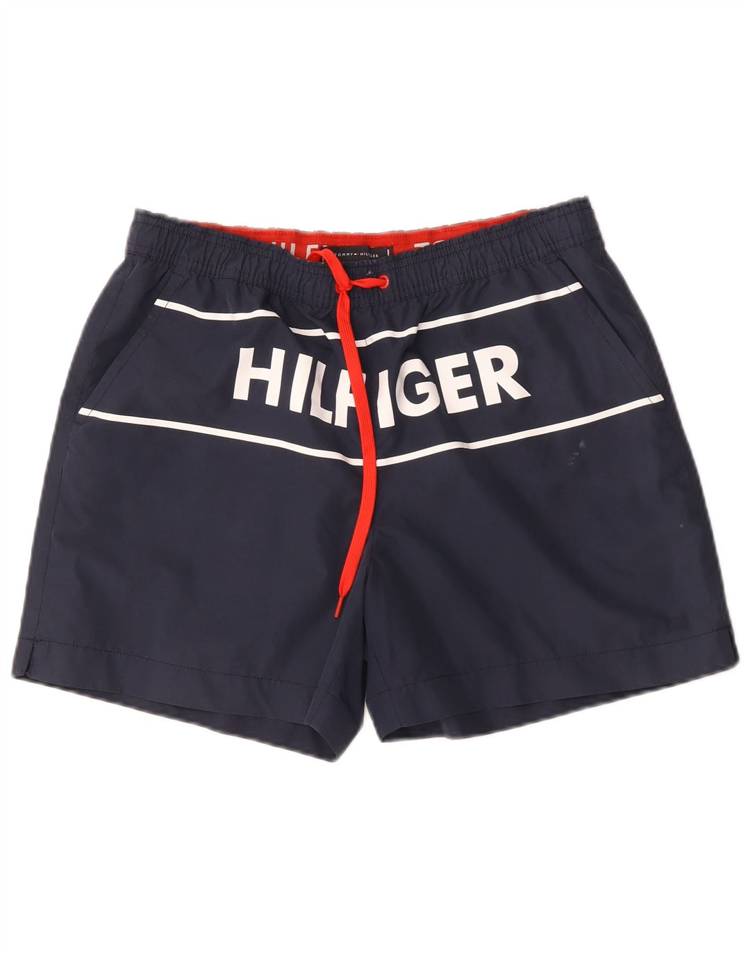 Tommy Hilfiger Herre grafiske svømmeshorts Medium Navyblå polyester