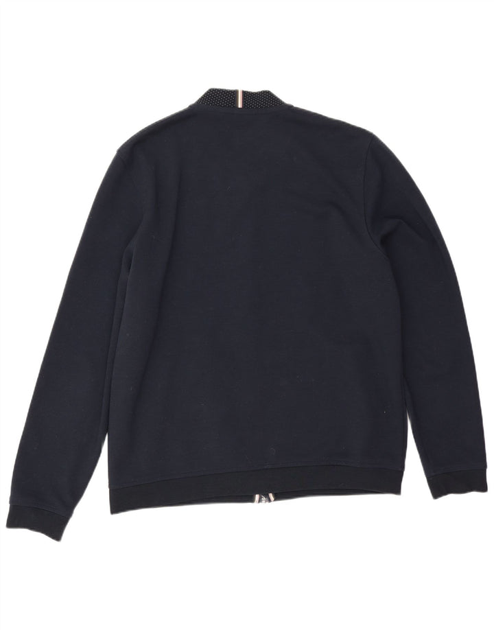 Ted Baker Herre træningsdragt Top jakke Størrelse 5 XL Navy Blue Polyester