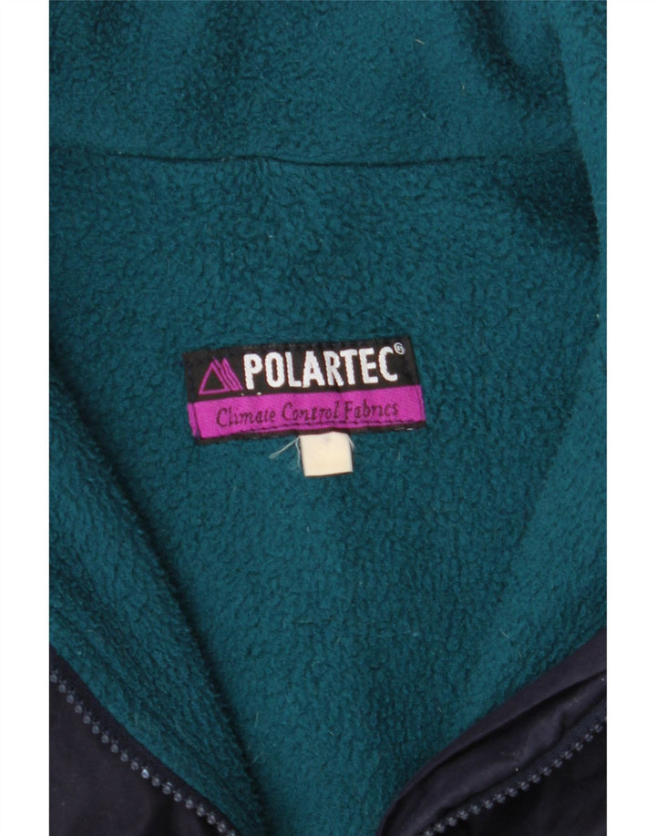 MUSTO Herre Polartec Bomber Jacket UK 40 Large Navy Blue Polyester