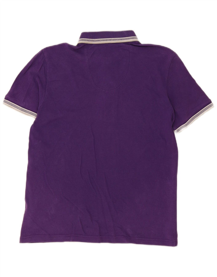 Hugo Boss Polo Shirt til mænd Medium Lilla Bomuld