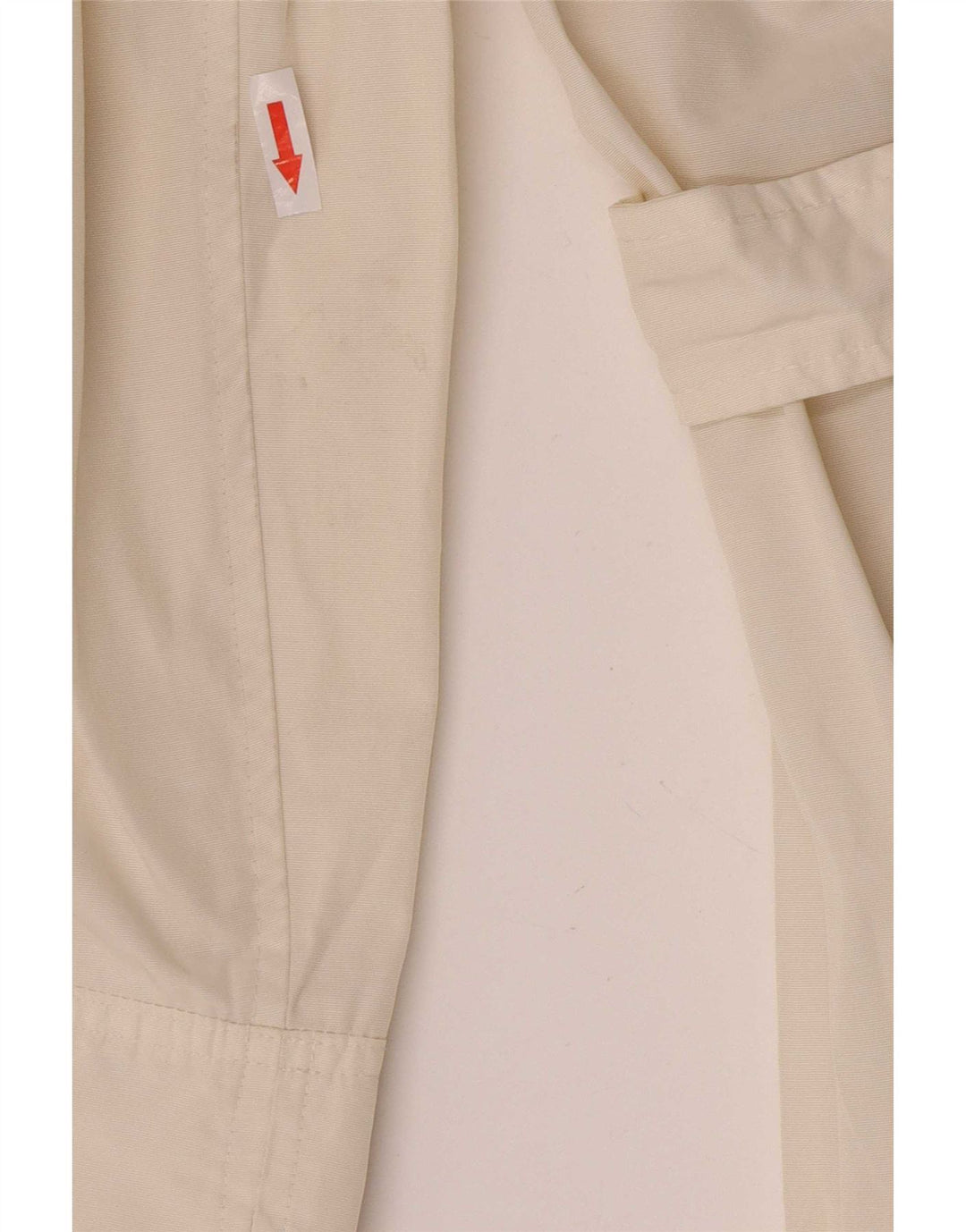 Max & Co. Trench Coat til kvinder UK 14 Medium Off White Polyamid