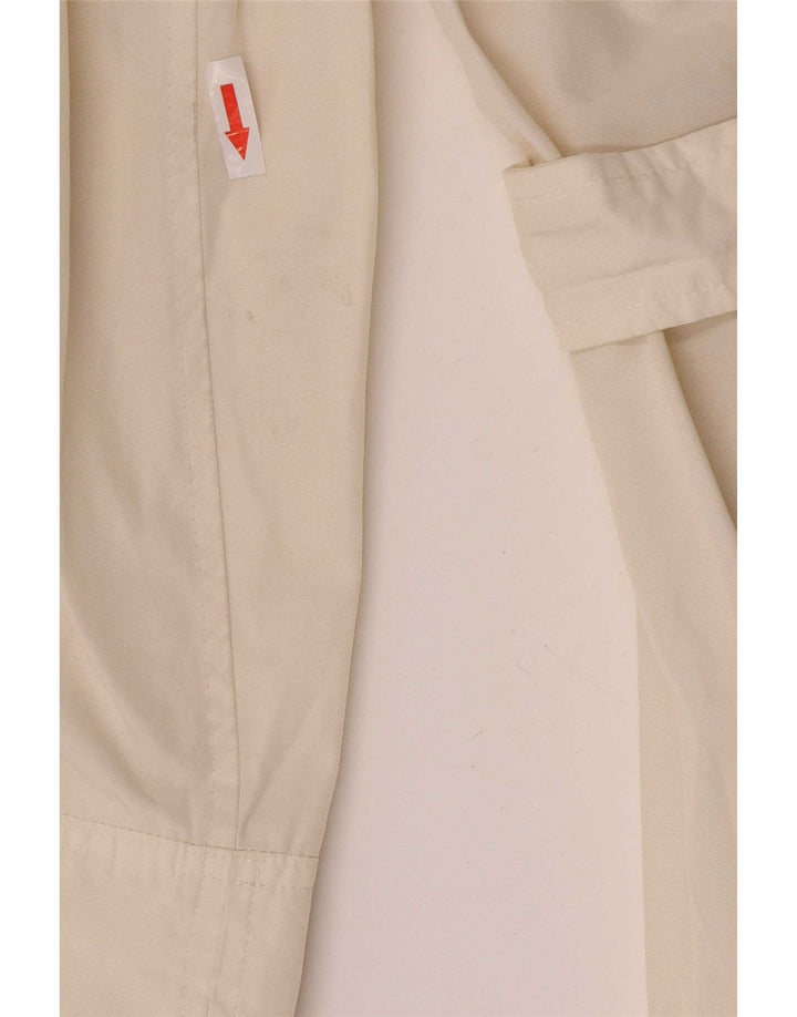 Max & Co. Trench Coat til kvinder UK 14 Medium Off White Polyamid
