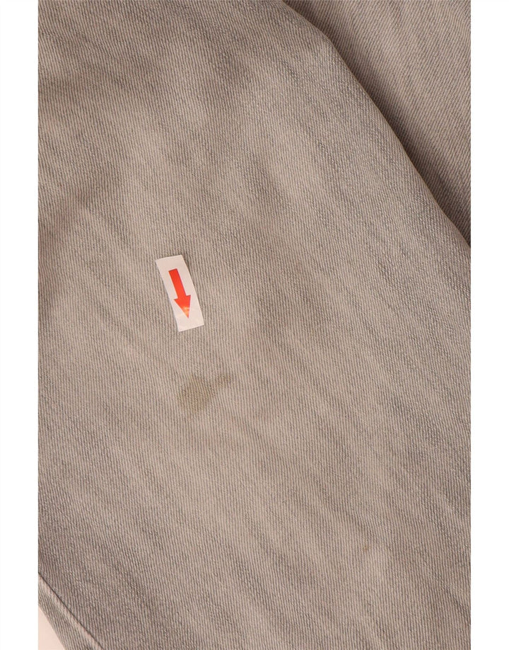 Boggi Herre Milano Straight Jeans W34 L30 Grå Bomuld
