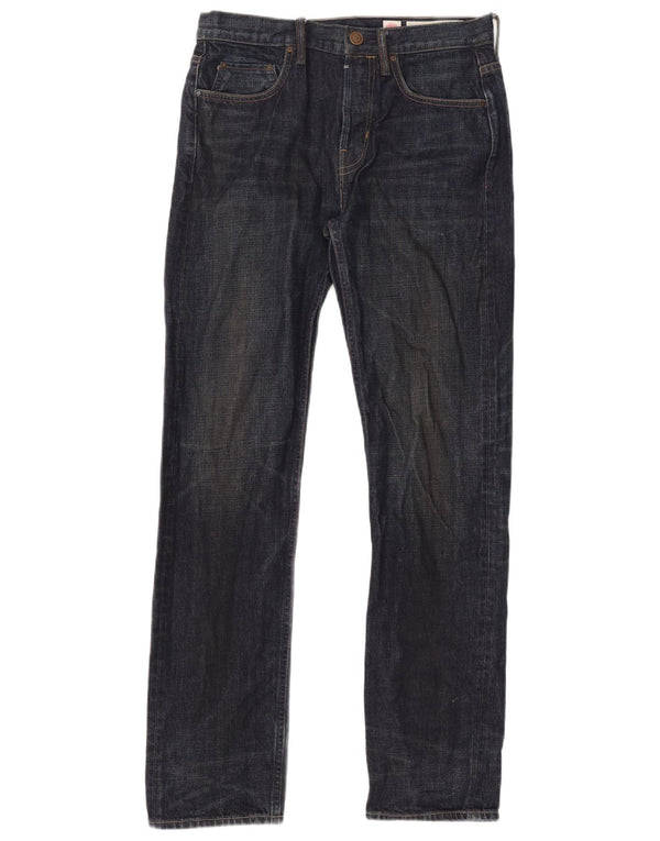 All Saints Herre Slim Jeans W32 L33 Marineblå Bomuld