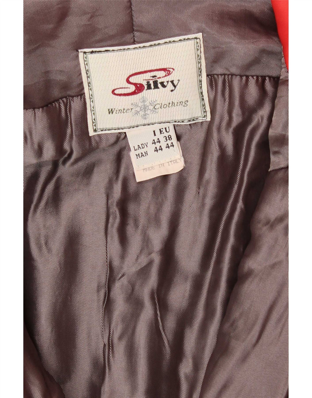 Silvy Dame Loose Fit Hætte Ski Jumpsuit IT 44 Medium Red Winter