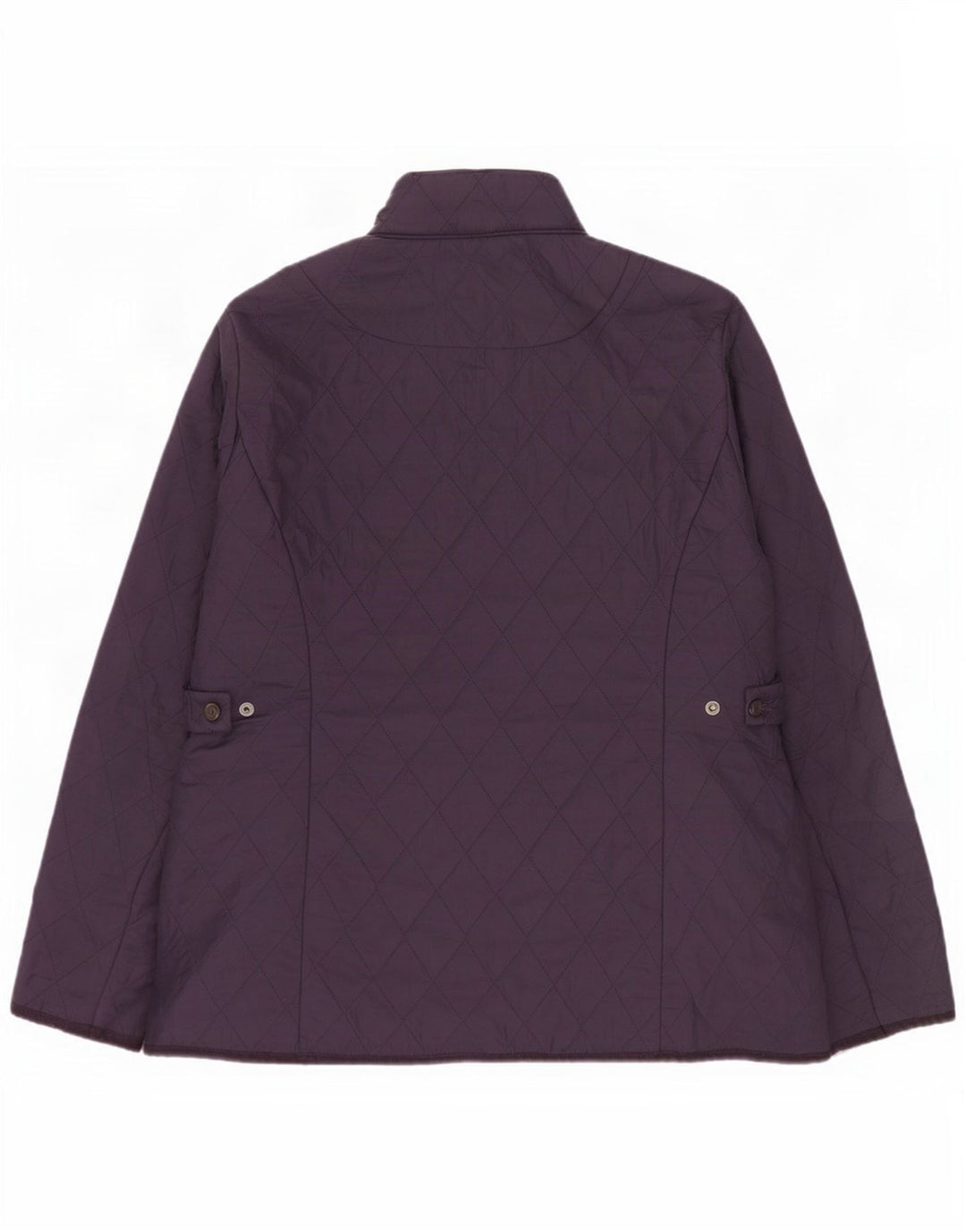 Barbour Quiltet jakke til kvinder UK 16 Large Navy Blue