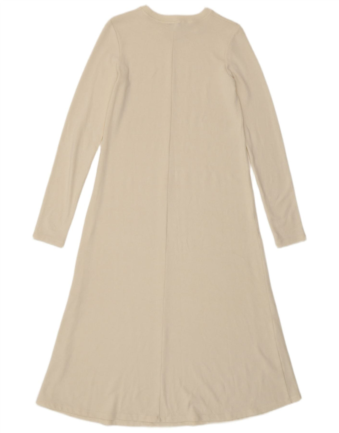 Zara Dame Maxi Jumper Kjole UK 10 Small White