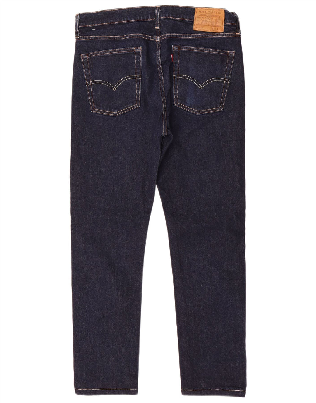 LEVI'S Herre 510 Skinny Jeans W33 L28 Marineblå Bomuld