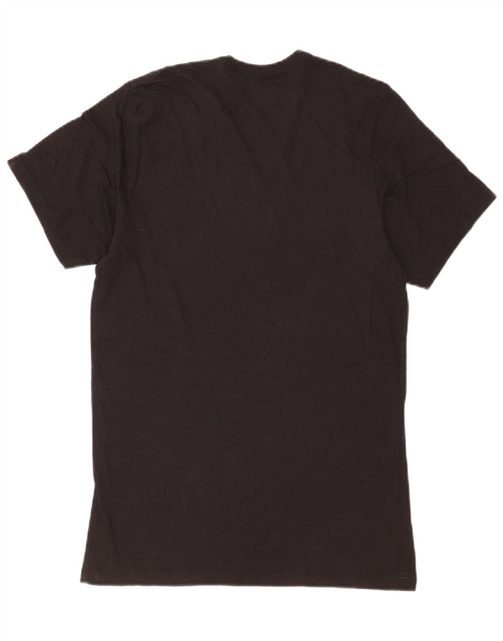 Calvin Klein Herre T-Shirt Top Lille Sort Bomuld