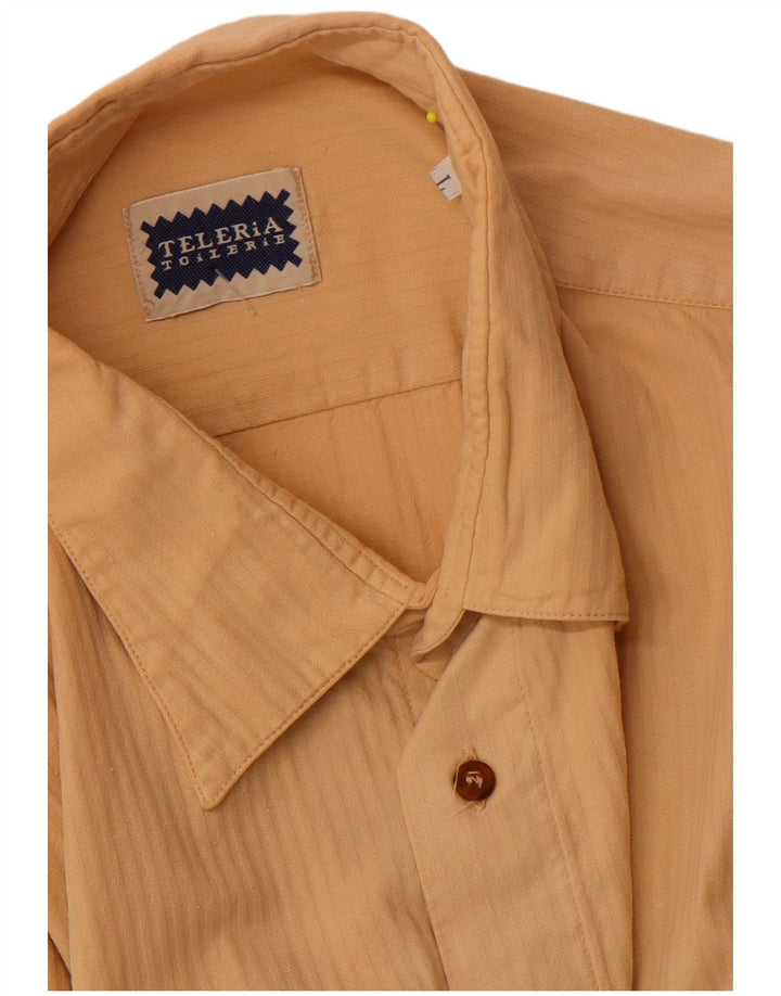 Vintage herreskjorte stor beige