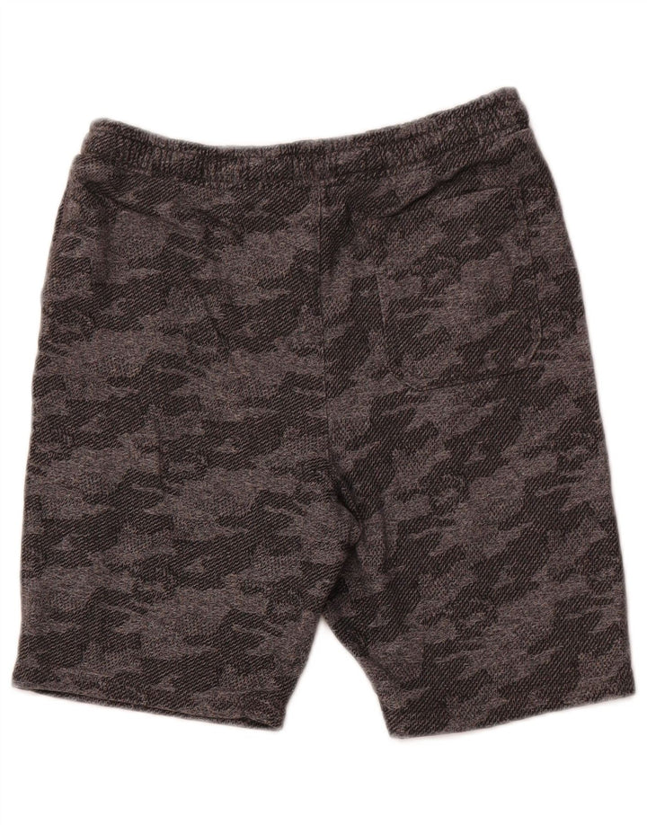MARKS & SPENCER Drenge Sportshorts 13-14 år Grå Camouflage Bomuld