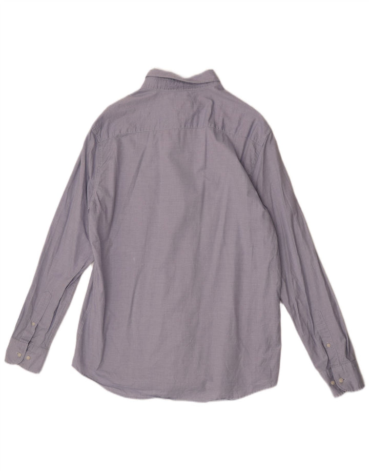 Massimo Dutti Herreskjorte XL Blå Bomuld