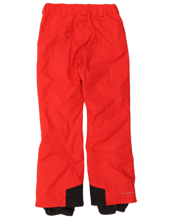 Columbia Herre Omni-Shield Skibukser Medium Rød Colourblock Nylon