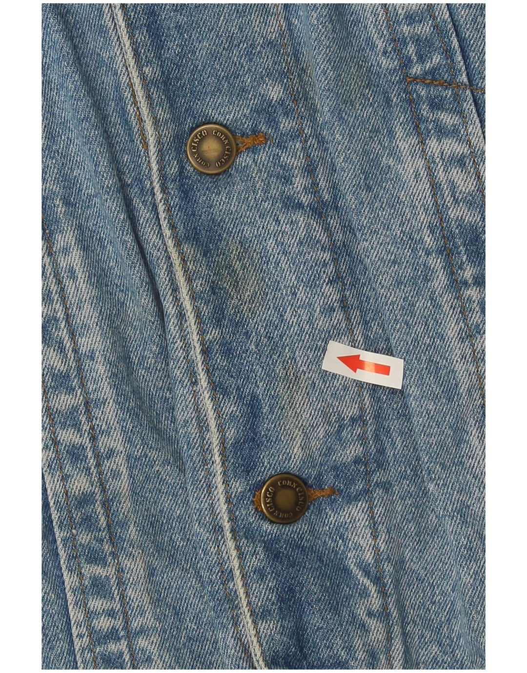 Vintage denimjakke til mænd UK 42 XL Blå