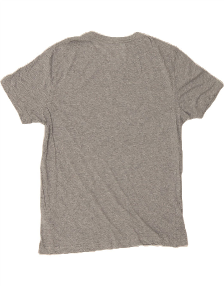 HURLEY Mens Graphic T-Shirt Top Medium Grey Flecked Cotton Vintage Hurley and Second-Hand Hurley from Messina Hembry 