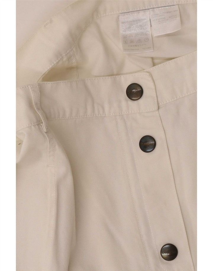 Weekend Dame A-Line Nederdel UK 14 Medium W30 Hvid Bomuld