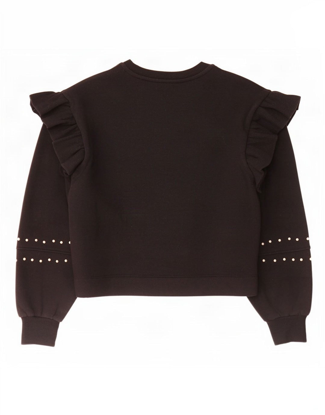 Zara Sweatshirt Jumper UK 12 Medium Sort Polyester