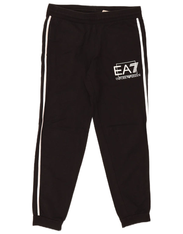 Emporio Armani Herre grafisk træningsdragt Bukser Joggers Medium Sort Bomuld