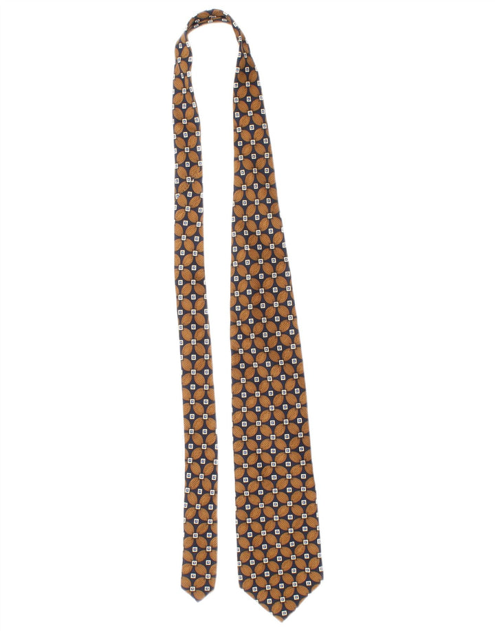 Trussardi Herre Slips One Size Brun Geometrisk Silke Classic