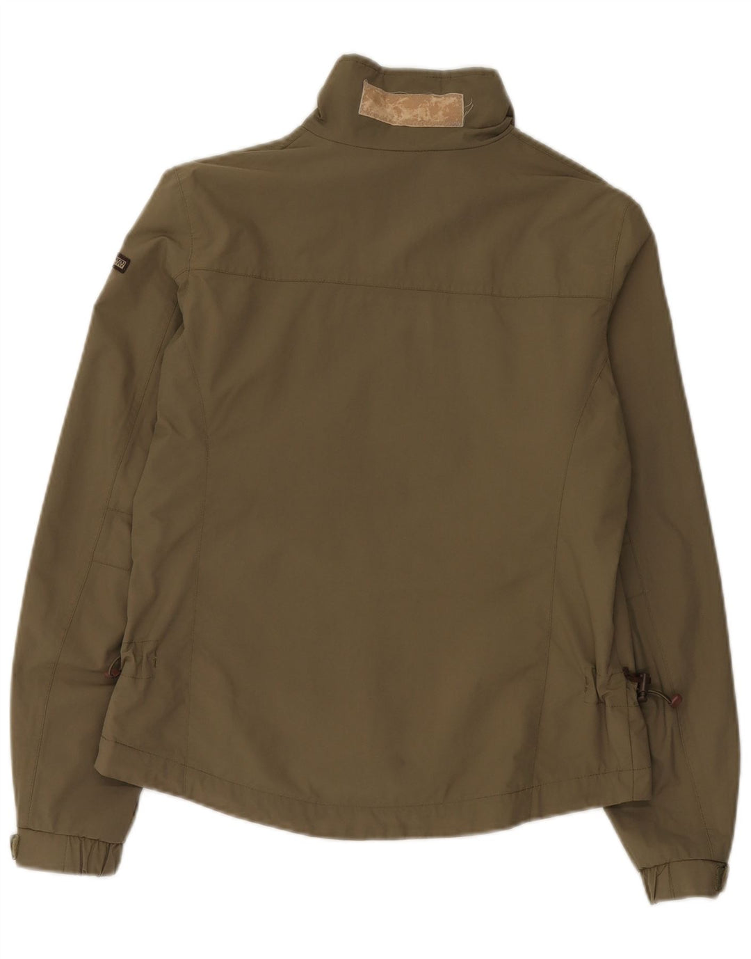 Napapijri Dame Regnjakke UK 16 Stor Khaki Nylon