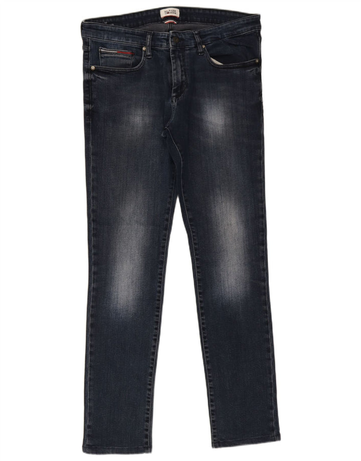 Tommy Hilfiger Herre Denton Slim Jeans W34 L31 Navy Blue