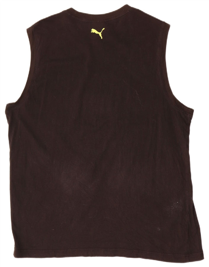 Puma Herre Grafisk Vest Top XL Sort