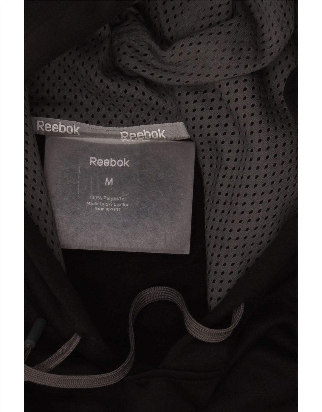 Reebok Herre hættetrøje Jumper Medium Sort Polyester