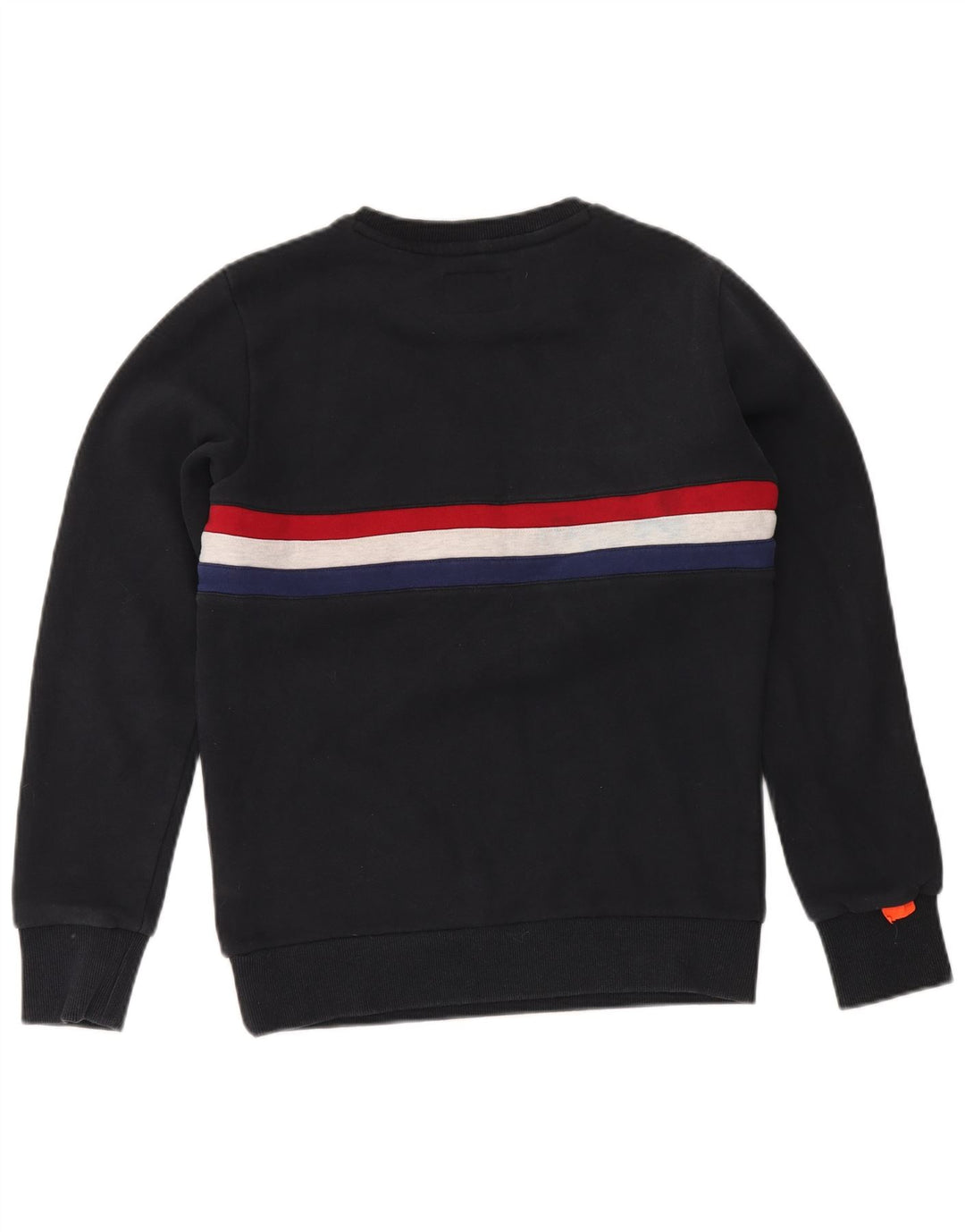 Superdry Sweatshirt til mænd Medium Marineblå Colourblock Bomuld