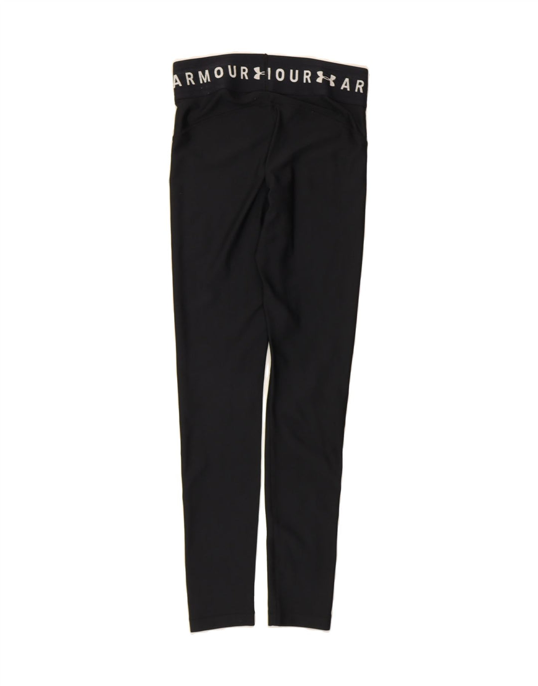 UNDER ARMOUR Womens Graphic Leggings UK 10 Small Black Vintage Under Armour and Second-Hand Under Armour from Messina Hembry 