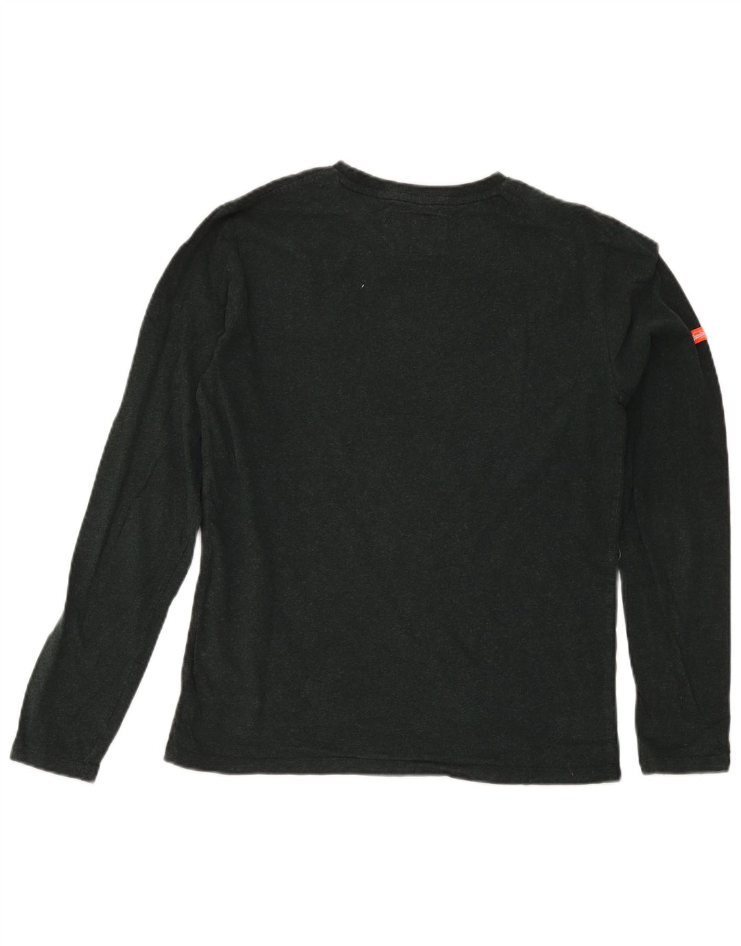 Superdry Herre Top Langærmet Medium Grøn Bomuld