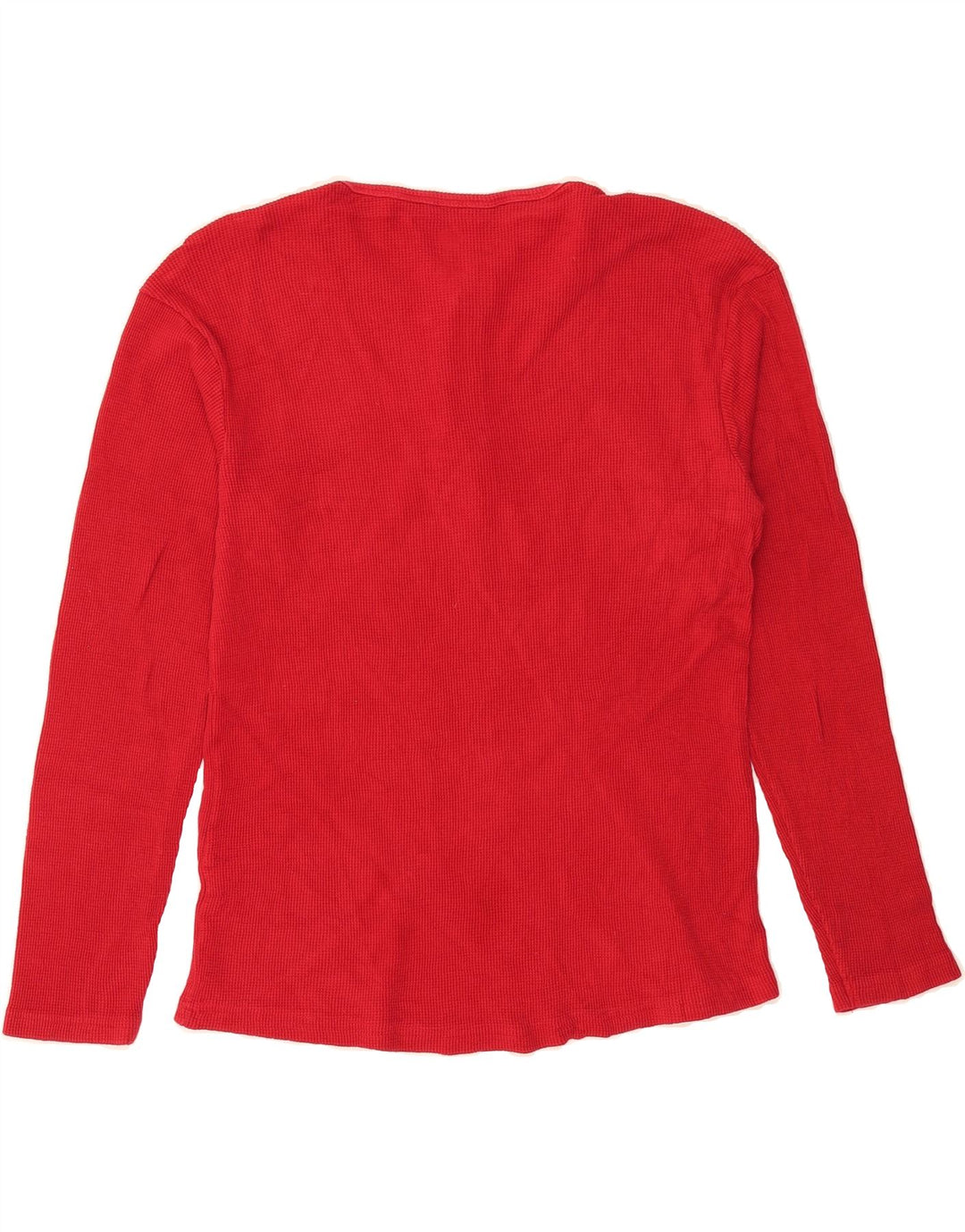 DOCKERS Womens Top Long Sleeve UK 18 XL Red Cotton Vintage Dockers and Second-Hand Dockers from Messina Hembry 