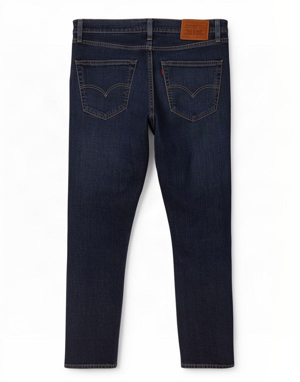 Levi's Mens 512 Slim Tapered Jeans W32 L30 Navy Blue Cotton