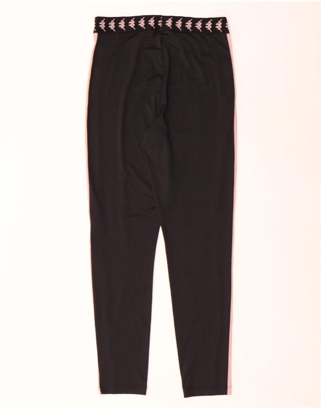 Kappa Womens Tezenis Grafiske Leggings UK 8 Small Black Colourblock