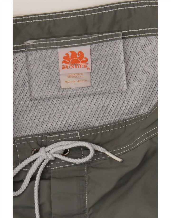 Sundek Herre svømmeshorts Medium Grå Nylon