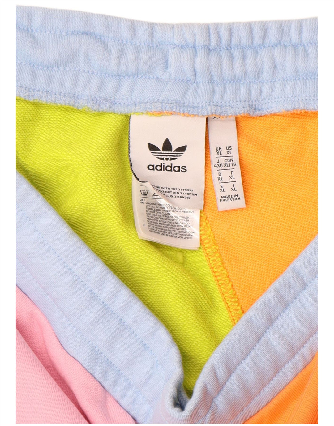 Adidas Herre Sportshorts XL Flerfarvet Colourblock Bomuld